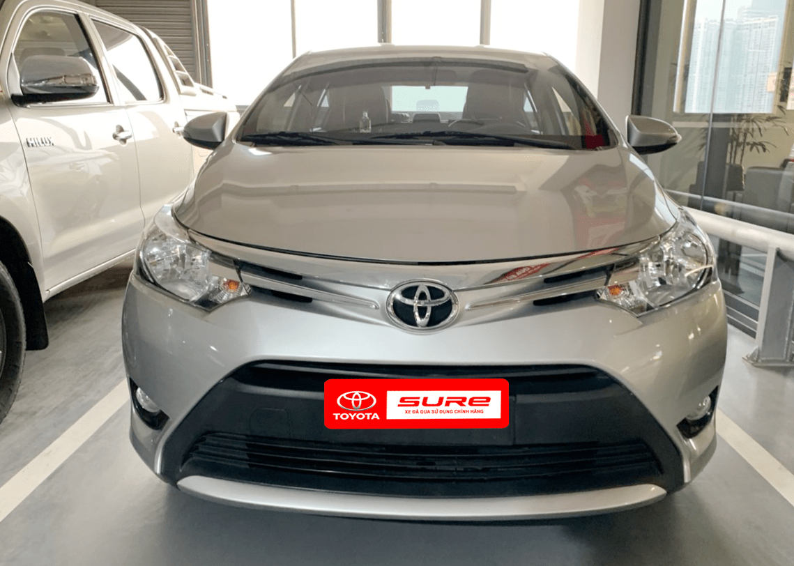 Toyota Vios 1.5E 2017 - Bạc